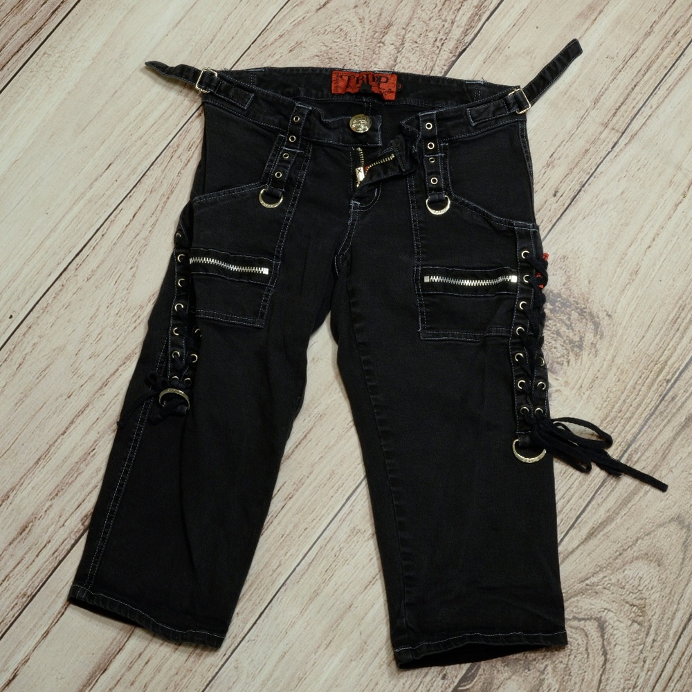 Tripp NYC Capri Goth Pants - Vintage